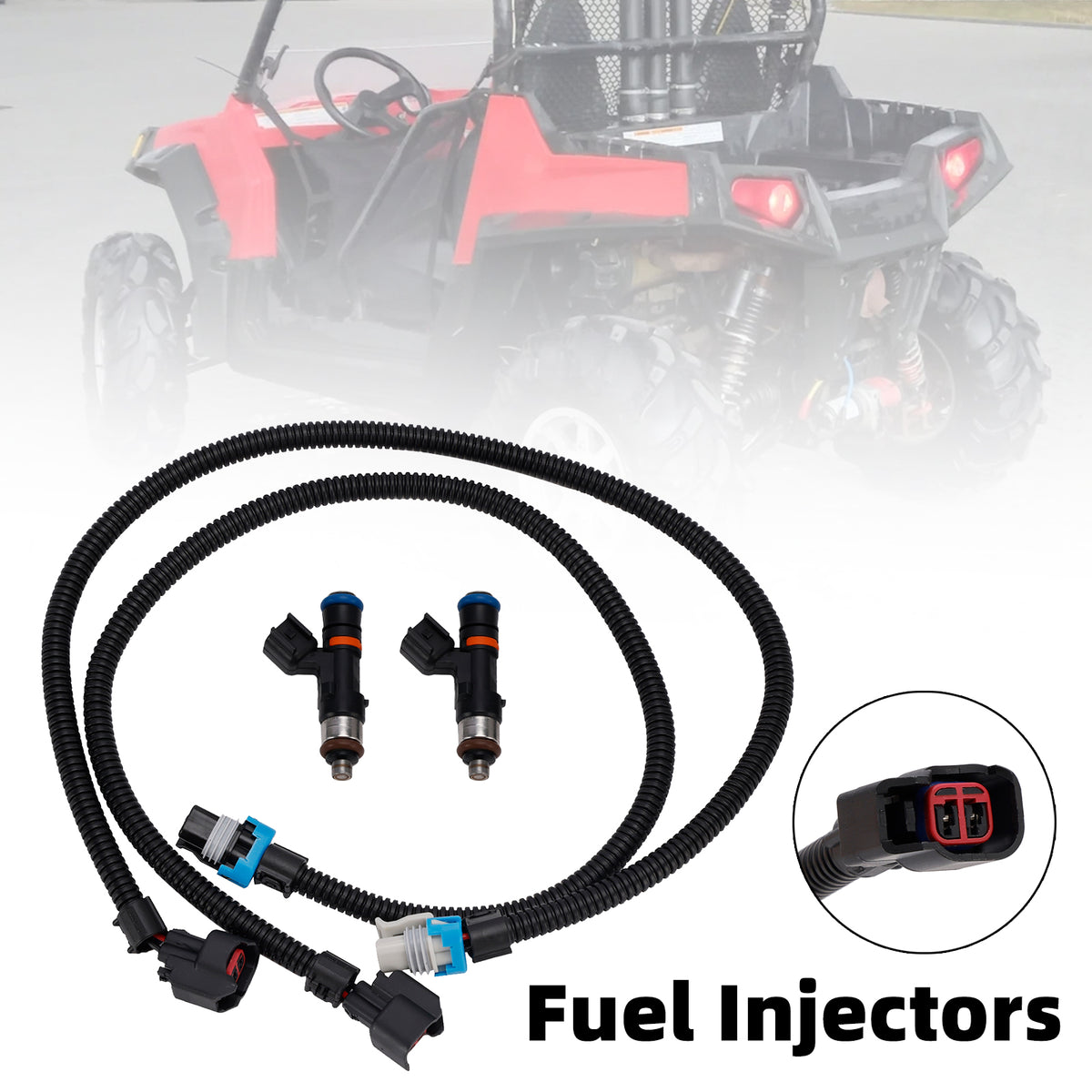 2011-2014 RZR Ranger 800 Polaris 1204319 1204318 1005228 Fuel Injectors