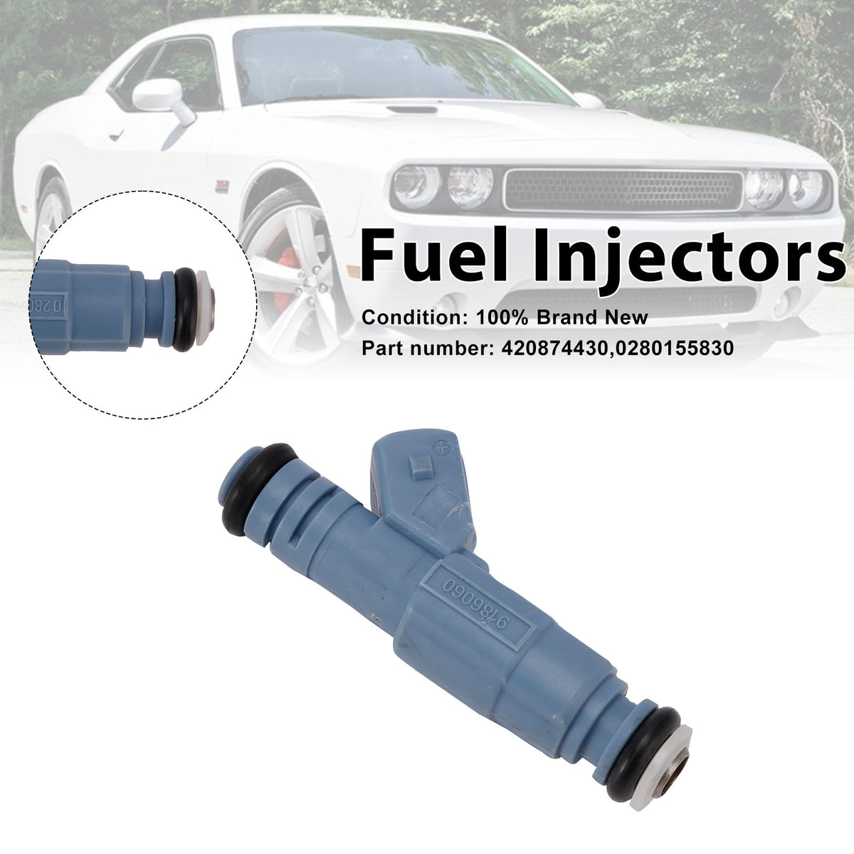2006-2011 GTI SE GTI 130 Sea-Doo 420874430 0280155830 Fuel Injectors