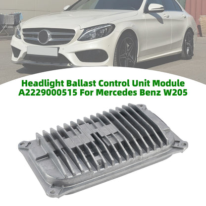 Mercedes Benz W205 Headlight Ballast Control Unit Module A2229000515