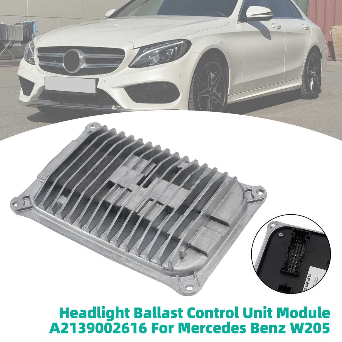 Mercedes Benz W205 Headlight Ballast Control Unit Module A2139002616