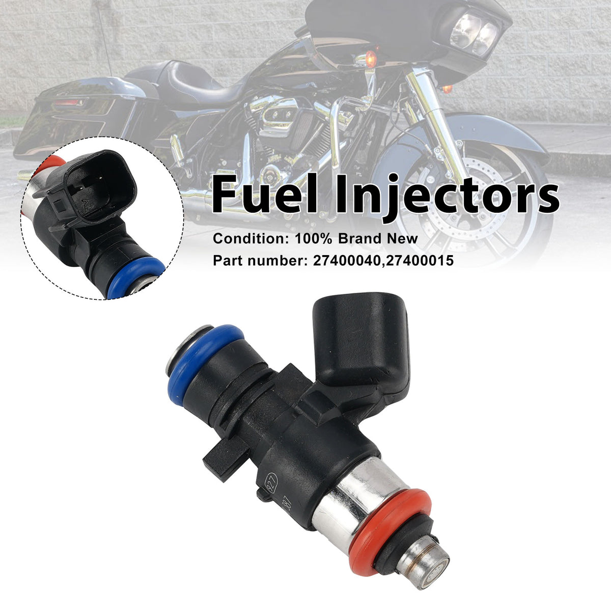 M8 Screamin Eagle 27400015 27400040 Fuel Injectors 5.5G/S