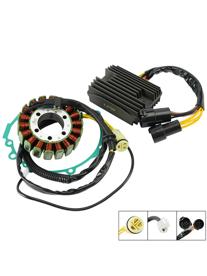 2002-2003 Kawasaki ZX12R Ninja ZX1200 Stator Regulator Rectifier with Gasket