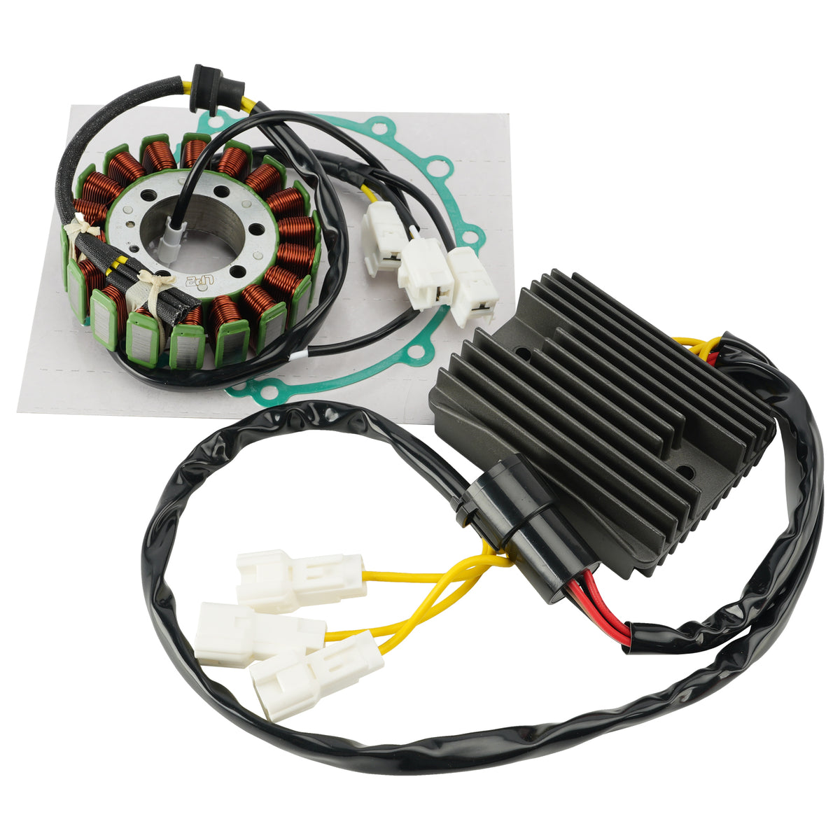 2004-2006 Kawasaki ZX12R Ninja ZX1200 Stator Regulator Rectifier with Gasket