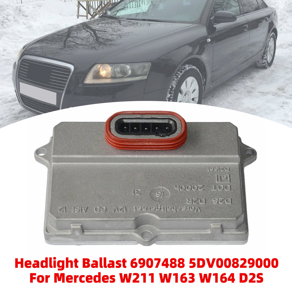 W211 W163 W164 D2S Mercedes 6907488 5DV00829000 Headlight Ballast