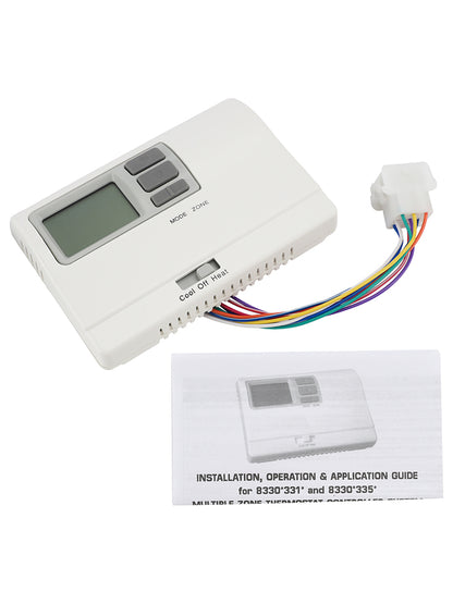 Coleman 8330D3351 Digital Thermostat Rv Thermostat Heat/Cool WallMount White