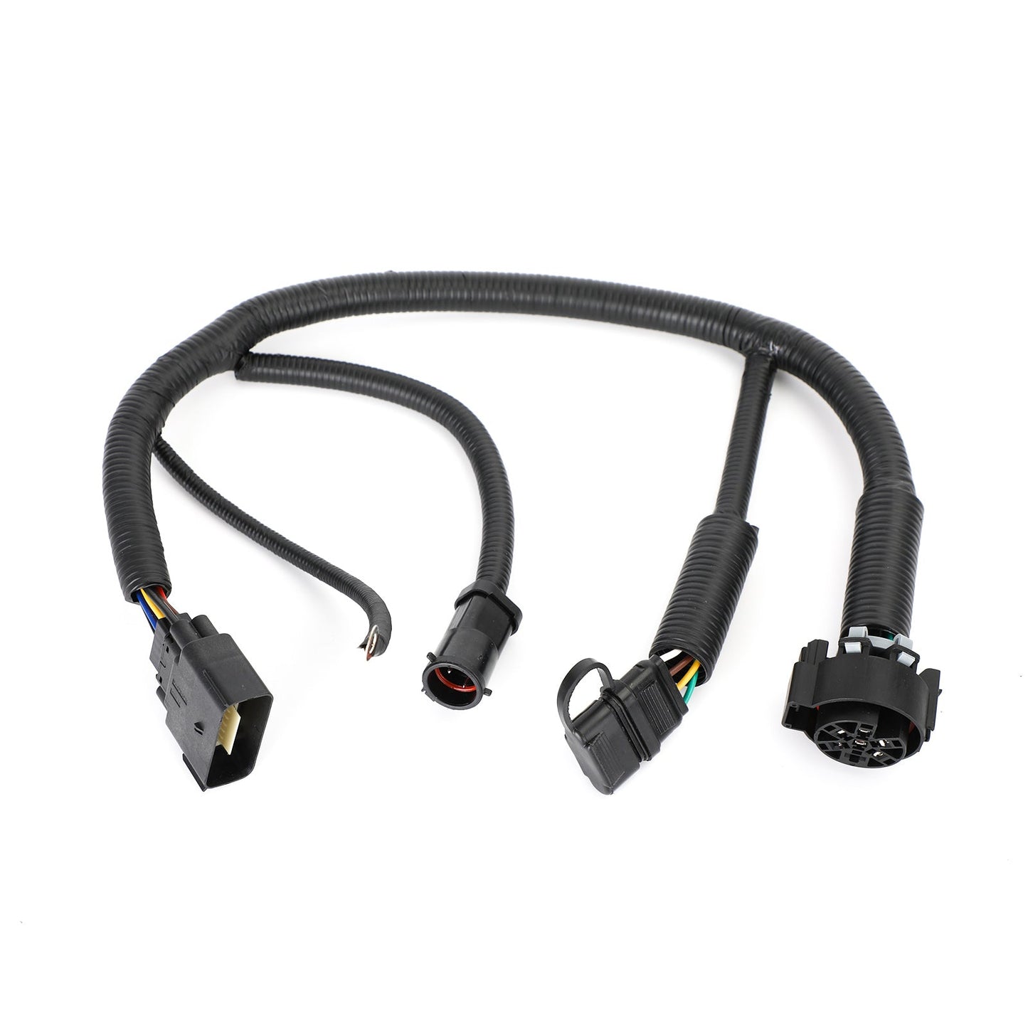 2005-2008 Ford F-150 Trailer Tow Hitch 7 Pin Connector Wiring Harness Wire