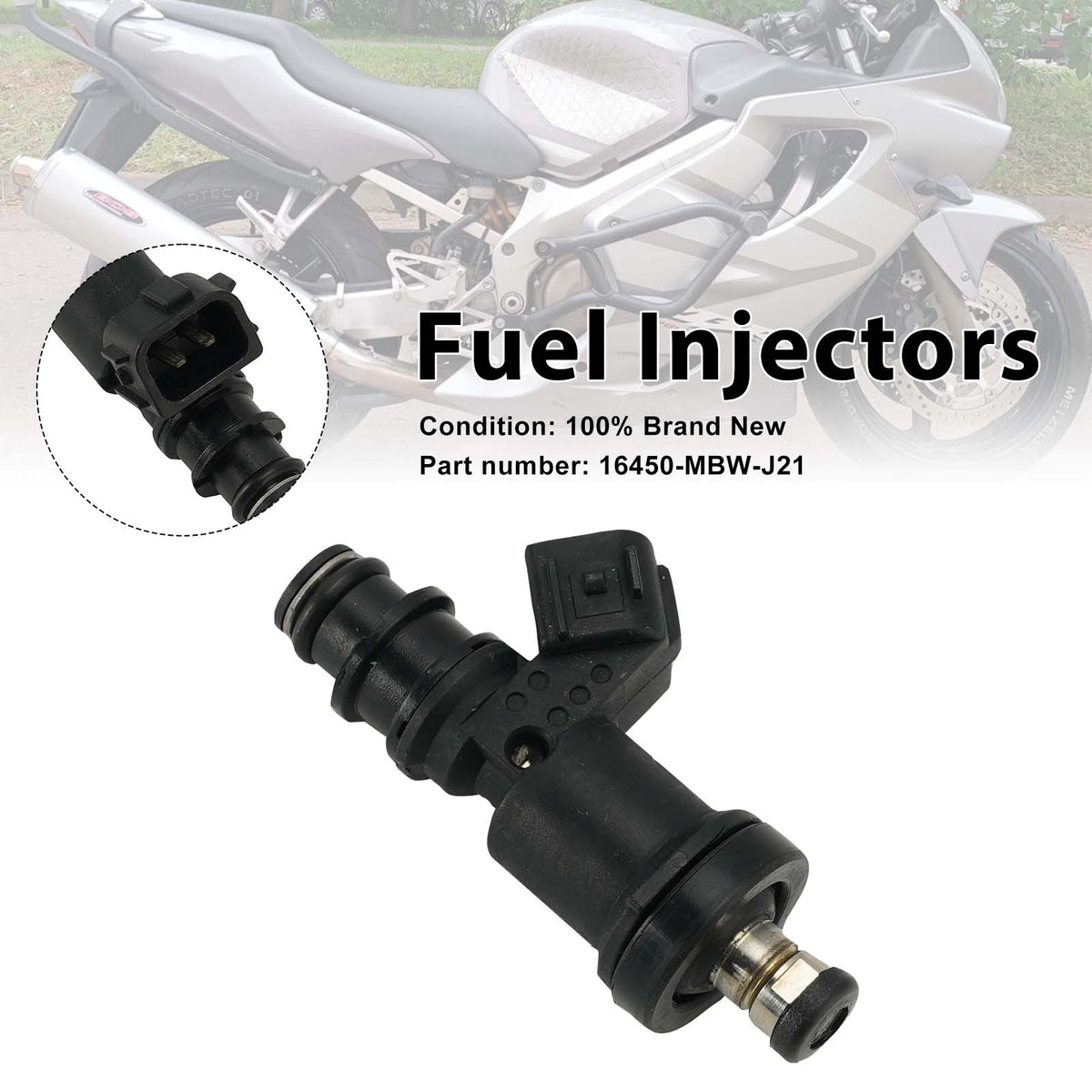 2001-2006 CBR600F4 Honda 16450-MBW-J21 Fuel Injectors
