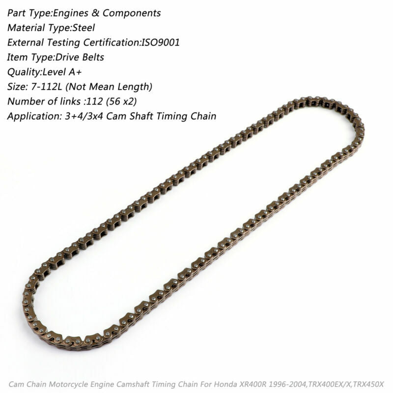 TRX400EX TRX 400EX Dirt Bike XR400R XR400. Honda Cam Timing Chain Guides