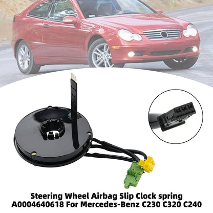 C230 Mercedes-Benz A0004640618 Steering Wheel Airbag Slip Clock Spring