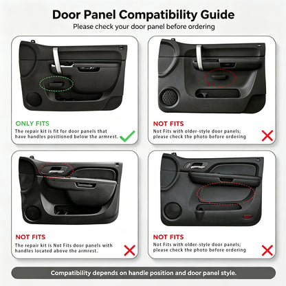 2010-2014 Chevy Silverado 1500 2500HD 3500HD Front Left Armrest Repair Kit