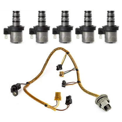 2000-2005 Hyundai Dynasty 2.5L 3.0L 3.5L Transmission Shift Solenoid Kit with Harness F4A41 F4A42