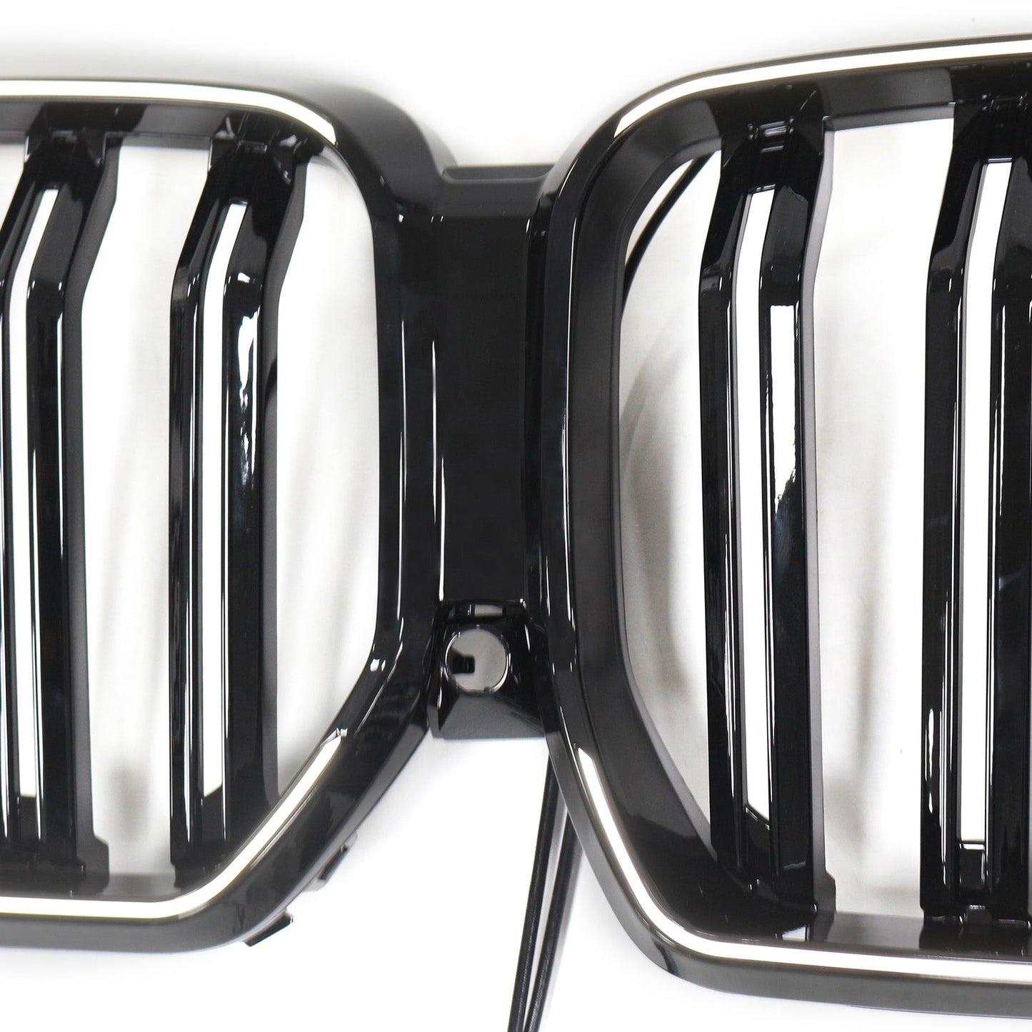 2020-2022 BMW X6 G06 M50i Gloss Black Front Bumper Grille W/Camera Hole