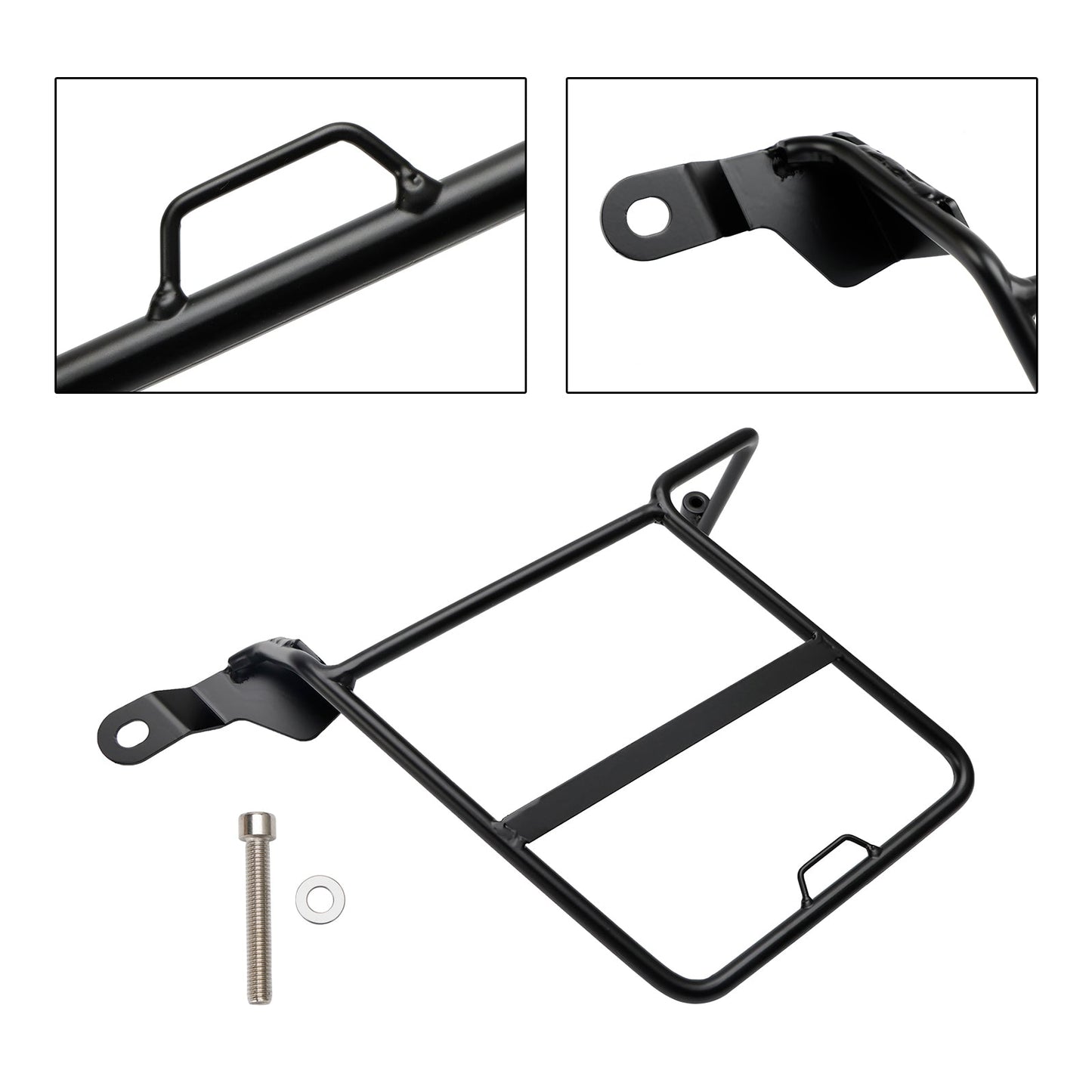 Luggage Rack Side Saddle Bag Mount Bracket Left For For Honda Ct125 Hunter Cub Trail