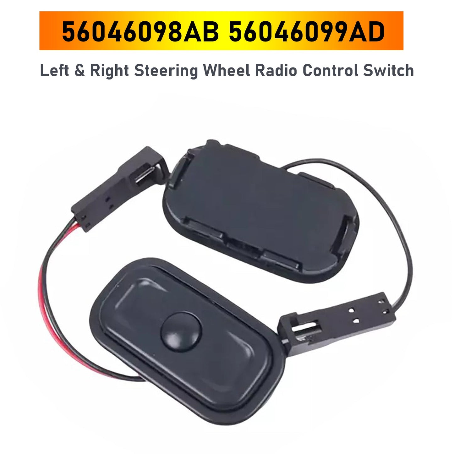 2011-2014 Dodge Avenger Charger Left & Right Steering Wheel Radio Control Switch 56046098AD