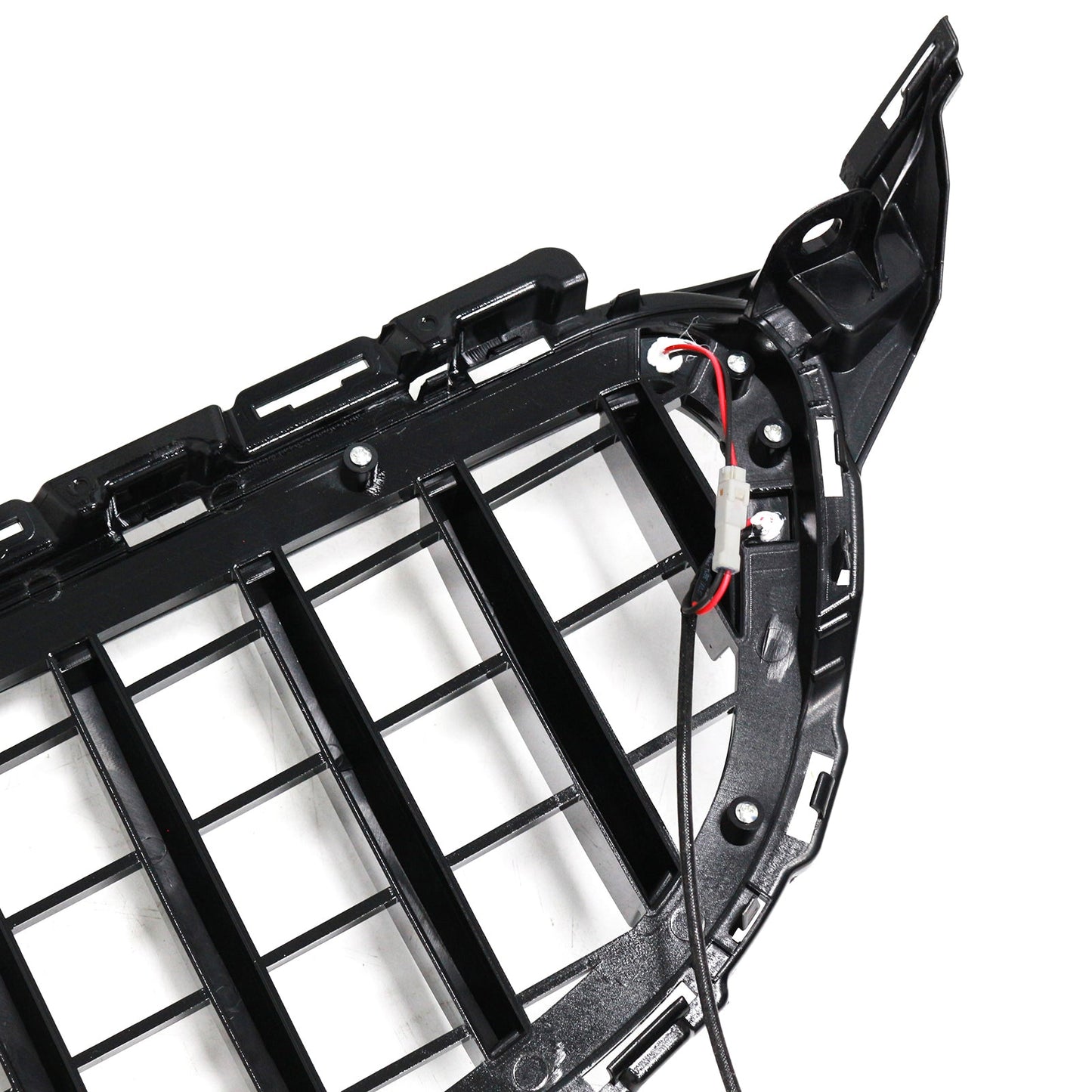 2015-2021 Mercedes Benz C-Class W205 C200 C250 C300 C350 Chrome Front Bumper Grill Grille W/LED