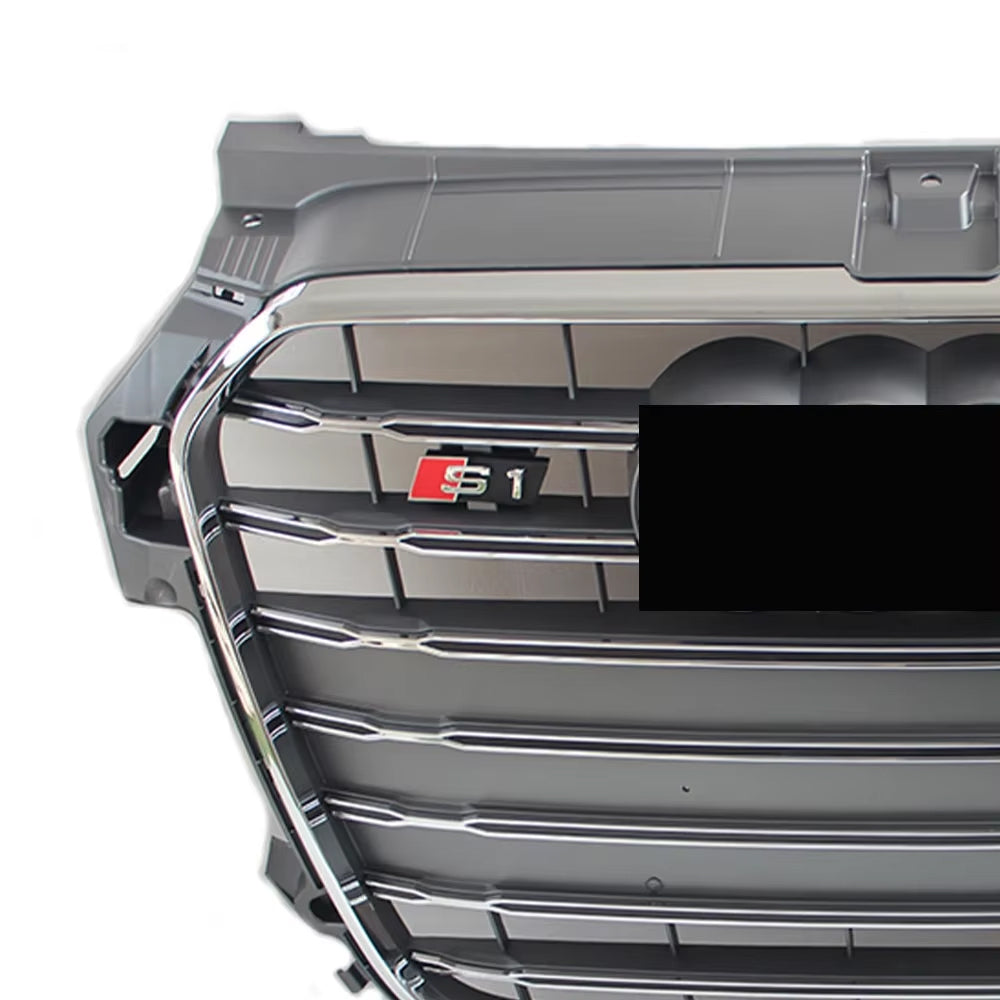 2011-2015 Audi A1 8X To RS1/S1 Racing Style Front Bumper Grill Upper Grille