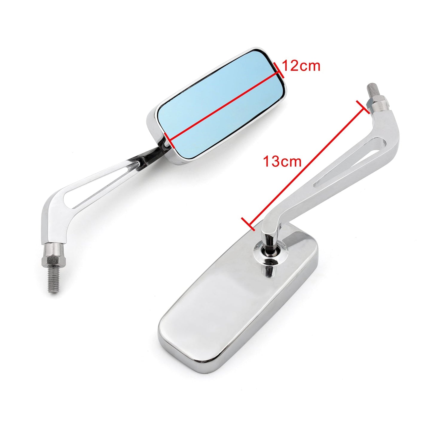 Rétroviseurs latéraux universels pour moto, 8 mm et 10 mm
