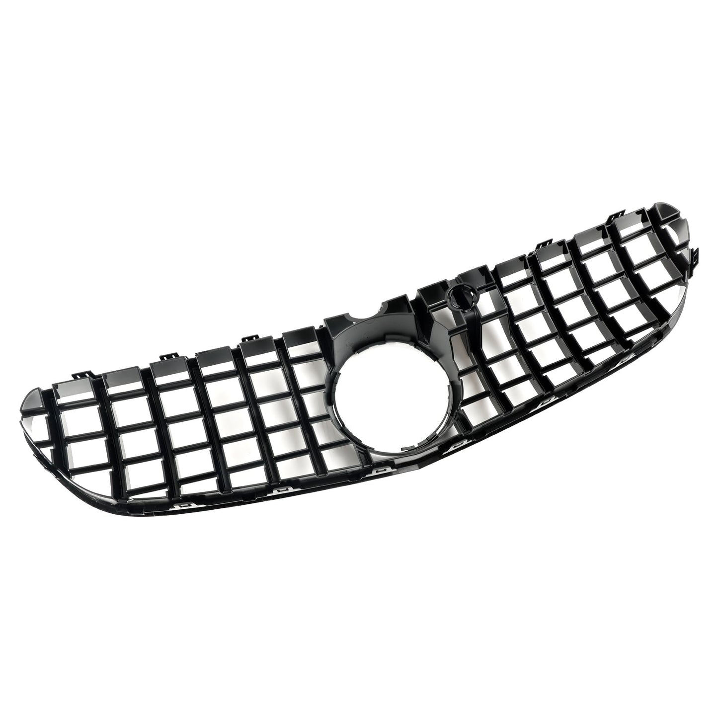 2015-2017 Mercedes Benz S-Class W217 S63 AMG Coupe Front Bumper Grill Replacement Black GTR Style Grille
