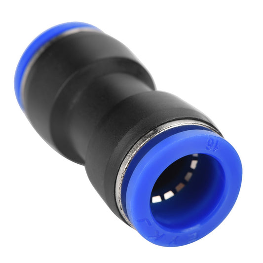 Quick 35 Pcs Straight Push Connectors 4/6/8/10/12/14/16mm Air Line Pneumatic