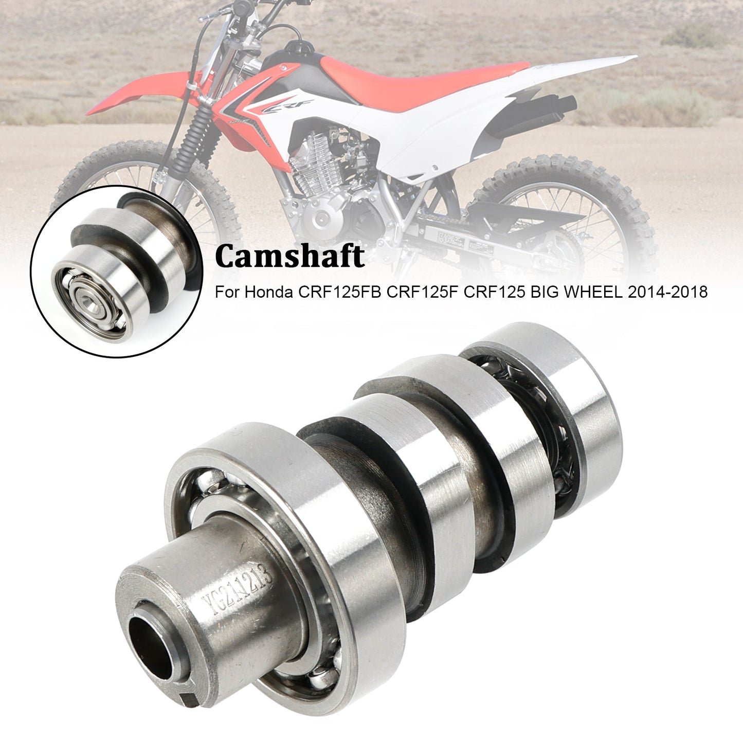 Culbuteur d'arbre à cames pour Honda CRF125FB CRF125F CRF125 BIG WHEEL 14-18
