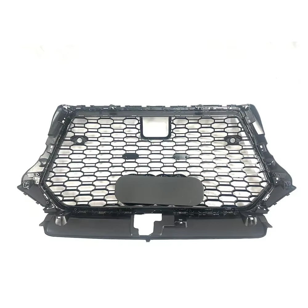 2017-2019 Audi A3 8VPA To RS3 Style High Quality Honeycomb Chrome Grille With ACC