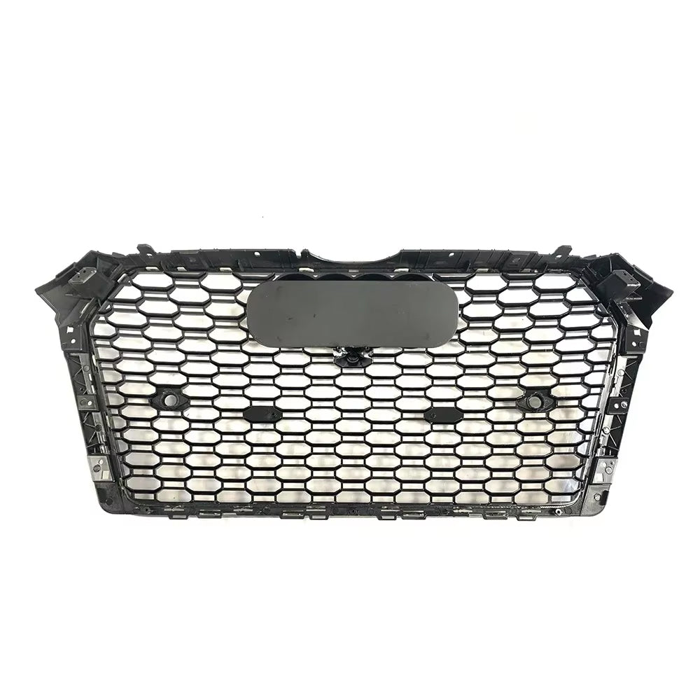 2016-2019 Audi A4 S4 B9 To RS4 Style Front Bumper Grill High Quality Honeycomb Upper Grille