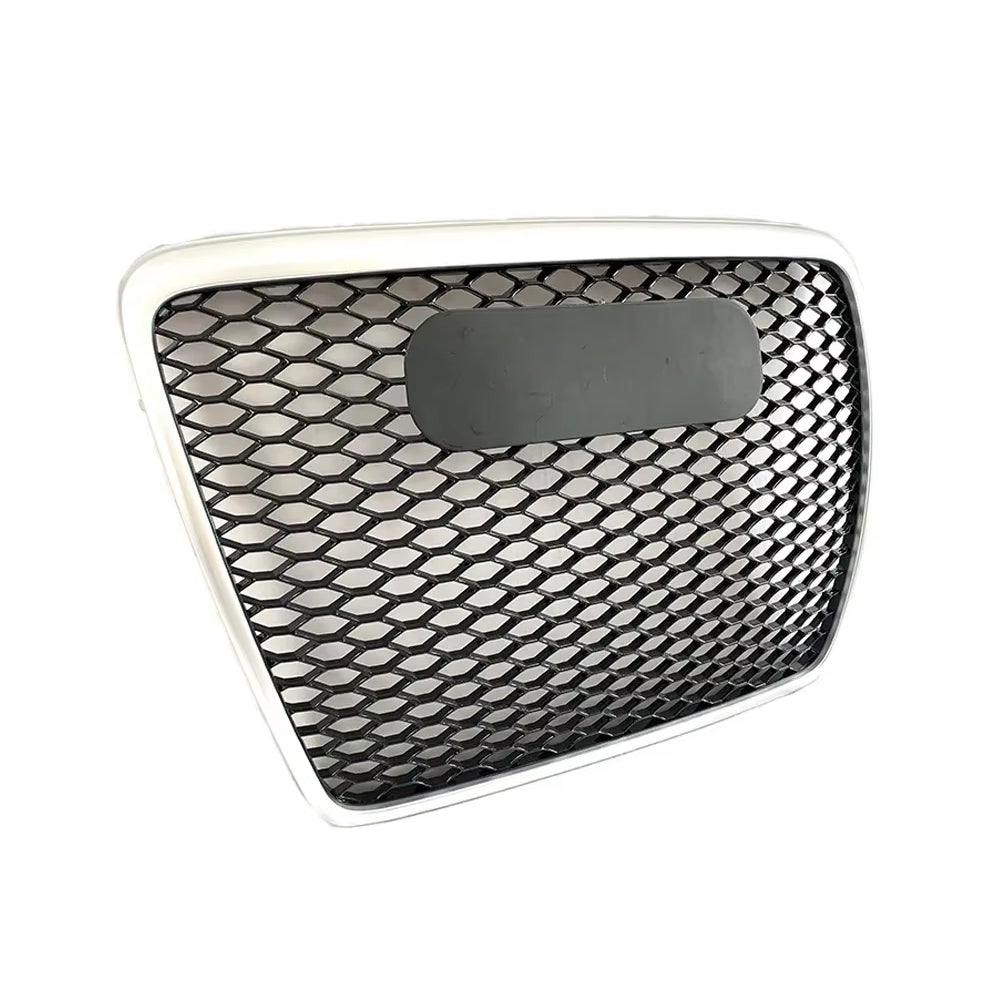 2005-2011 Audi A6 S6 C6 To RS6 Style Front Bumper Grill High Quality Upper Grill