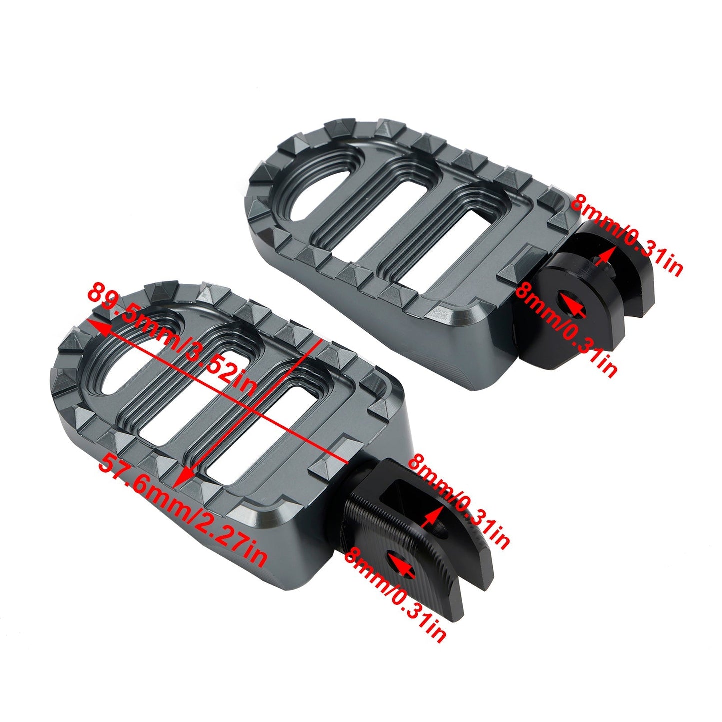 Reposapiés delanteros Bonneville Bobber 2017-2023 Rocket 3R 2020-2023