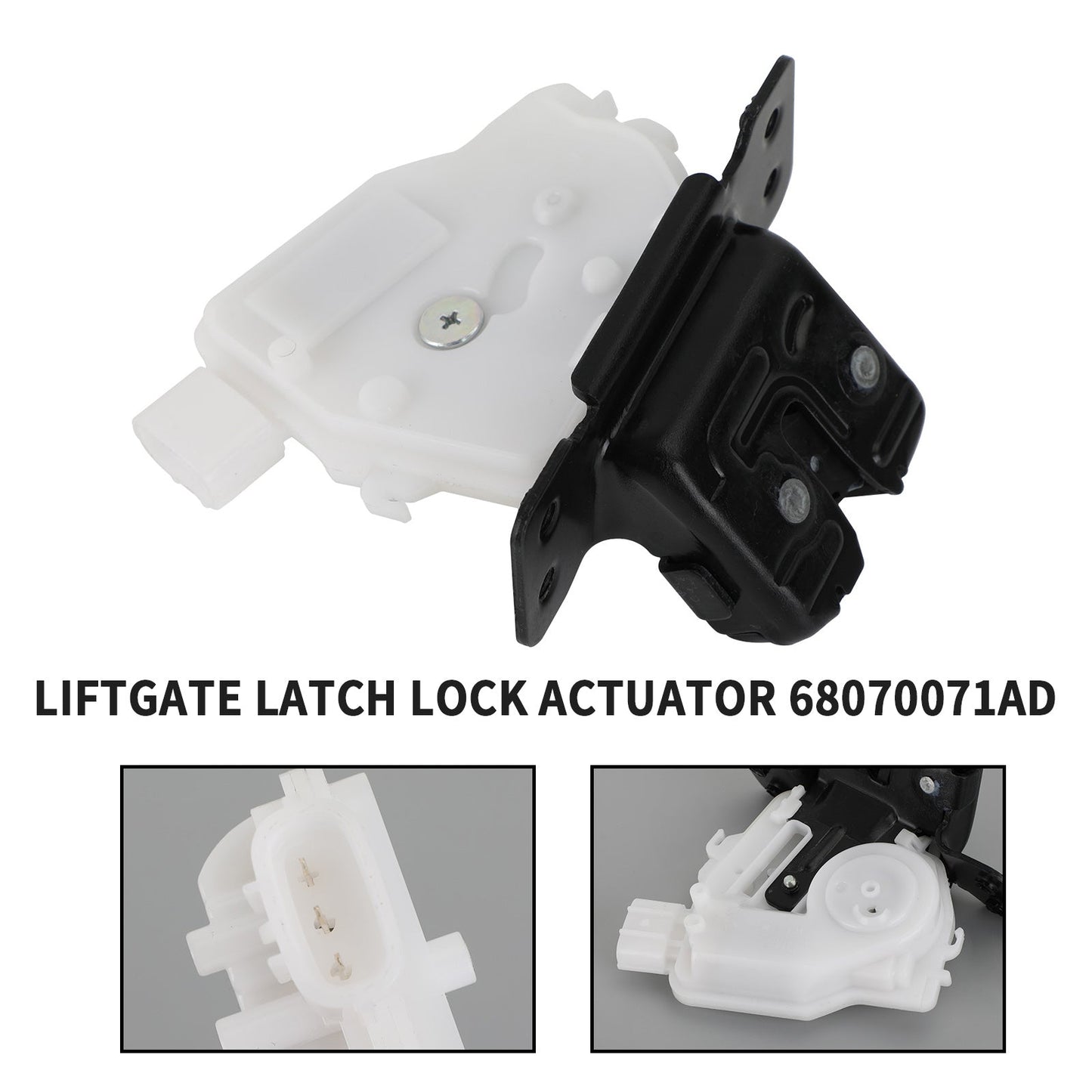 Actuador de bloqueo del pestillo del portón trasero del Fiat 500 Abarth Hatchback 2012-2019 68070071AD