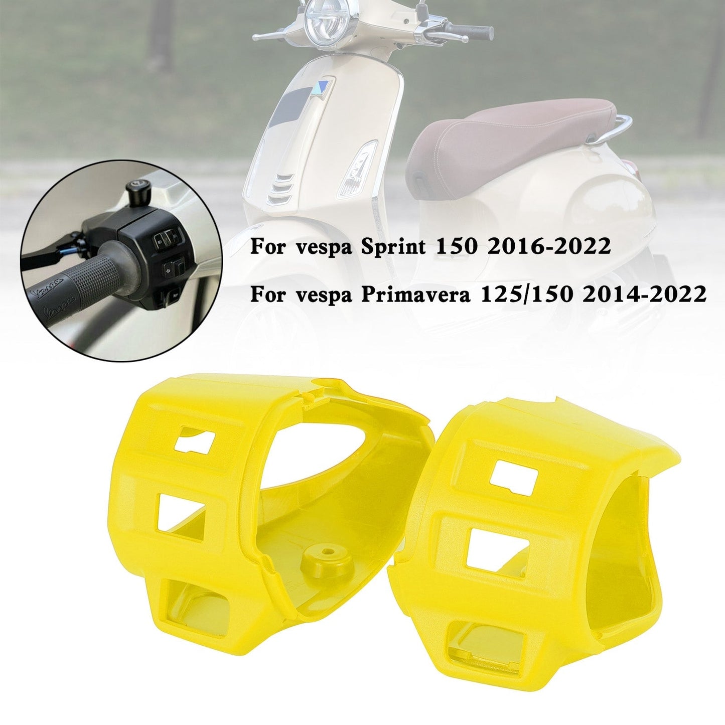 Cache-boutons de guidon pour Sprint Primavera 125 150 2014-2022