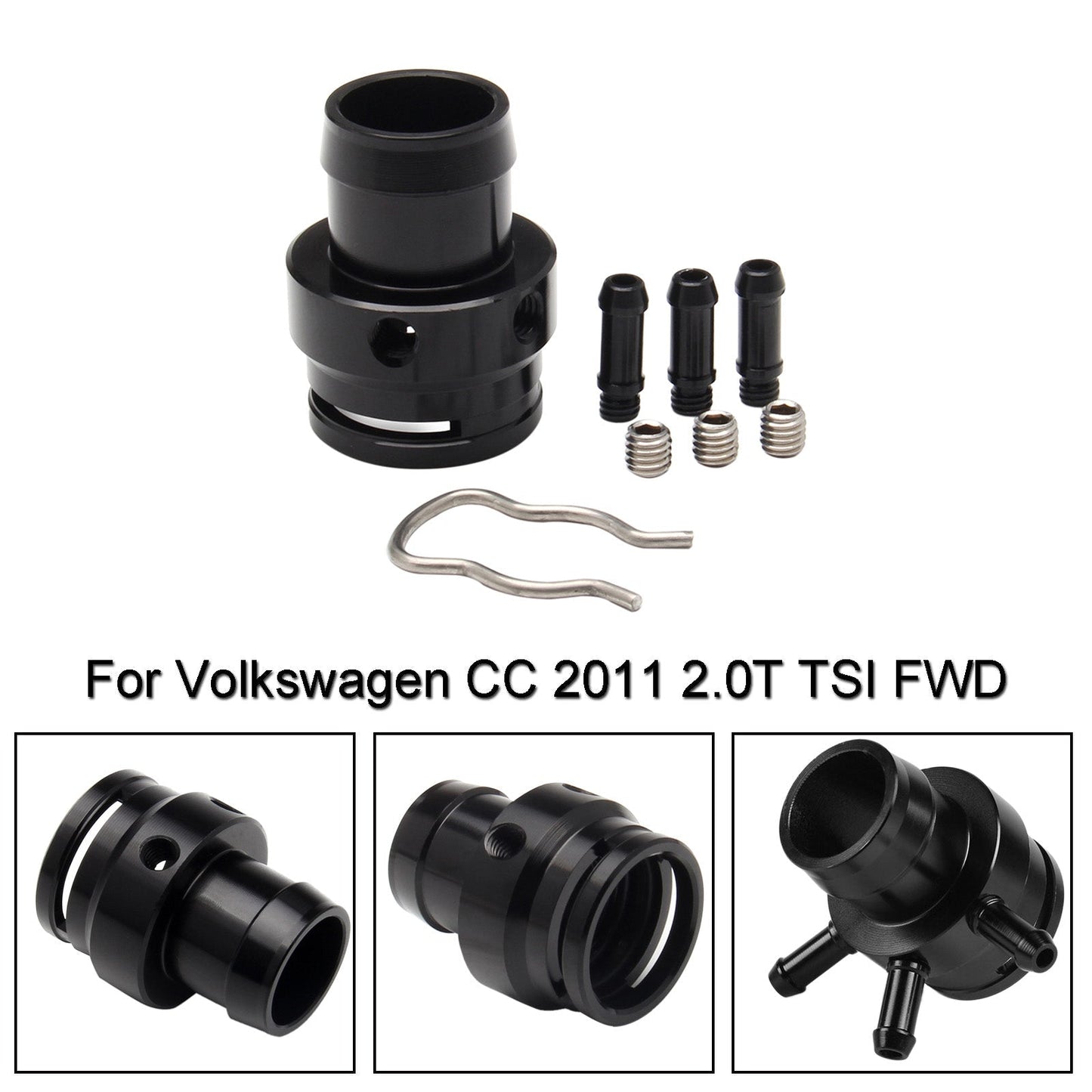 Adaptateur de vide pour robinet Turbo Boost VW Audi 2.0T FSI TSI TFSI MK5 GTI B7 A3 A4