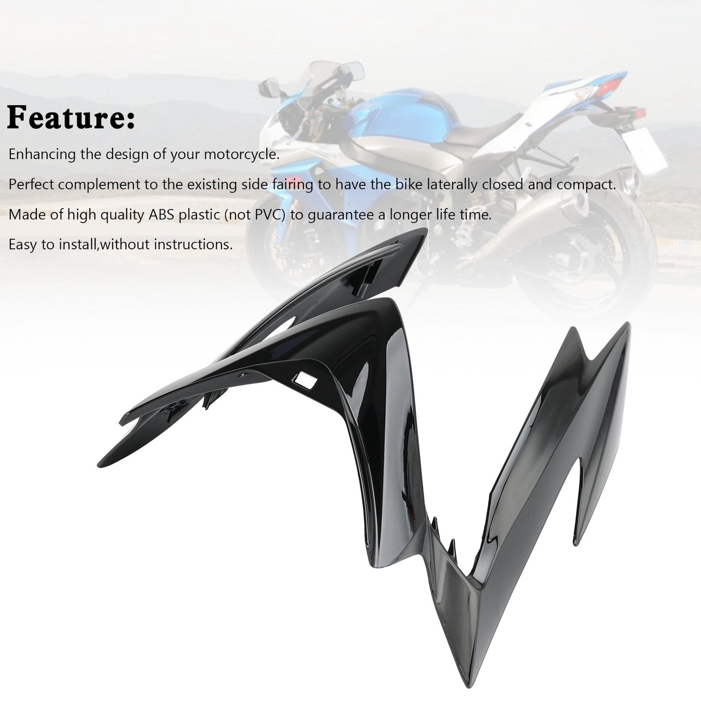 Front Nose Headlight Cover Fairing For For Suzuki GSX-S 1000 2015-2020