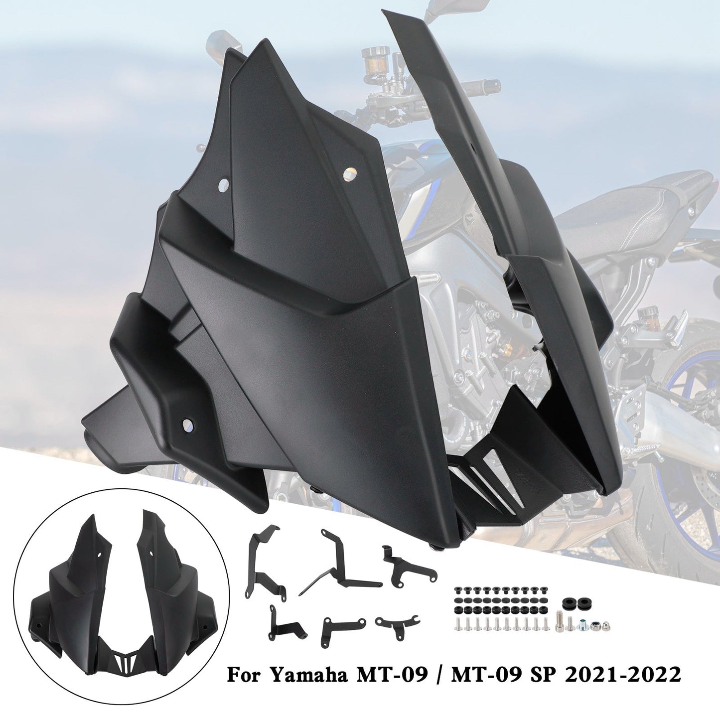 Ermax Belly Pan Lower Engine Side Fairing For Yamaha MT-09 / SP 2021-2022