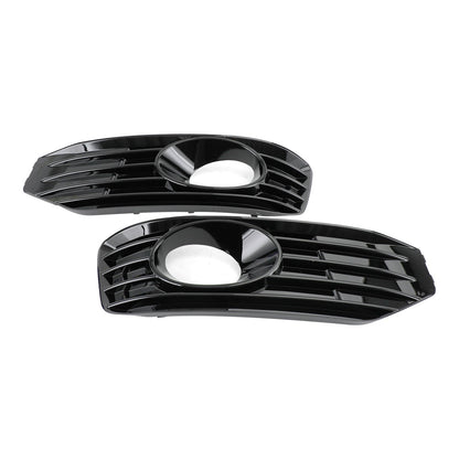 Volkswagen 2010-2015 Transporter Caravelle T5 T5.1 S-Line Fog Lamp Light Cover Insert S-line Grill Gloss Black