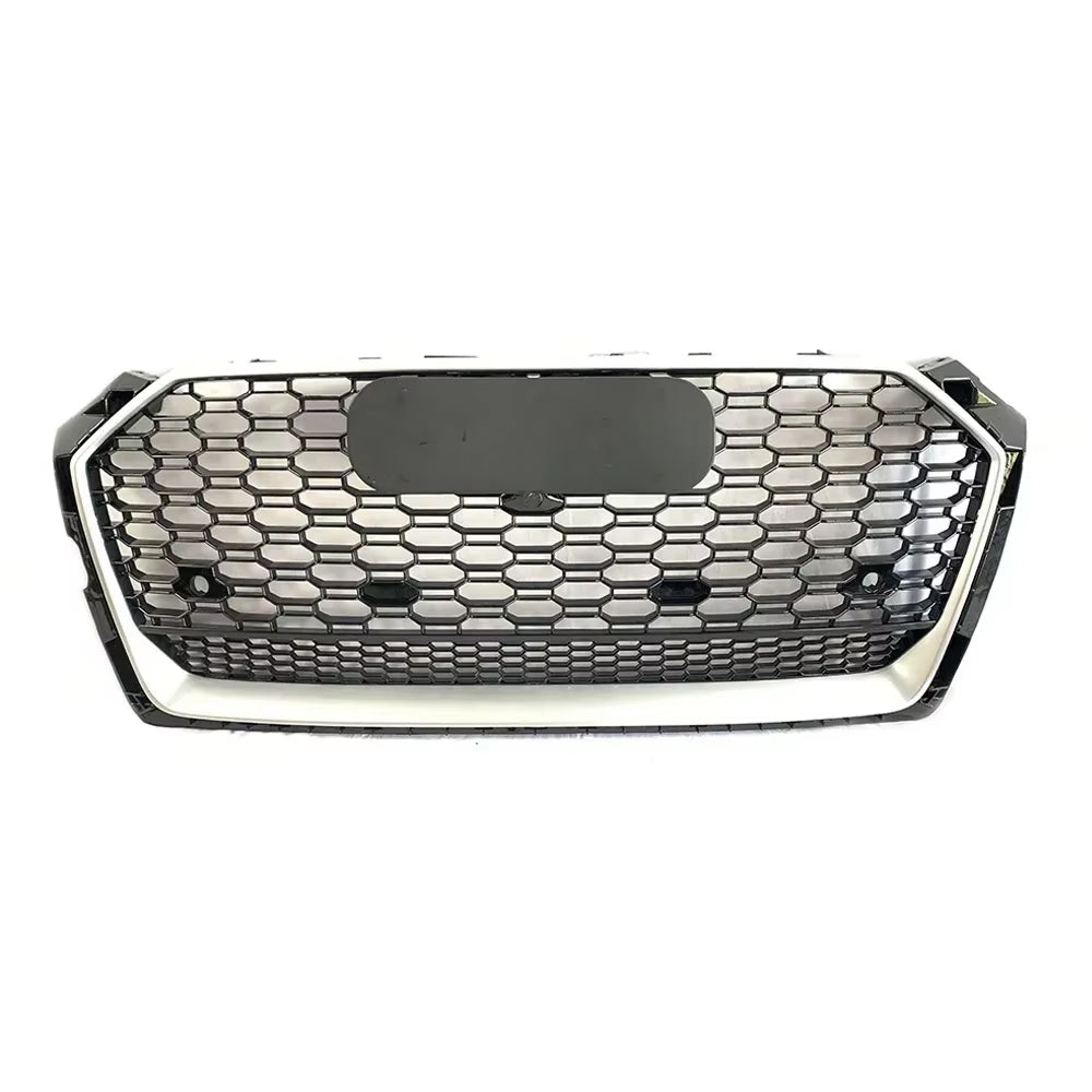 2017-2019 Audi A5 S5 F5 To RS5 Style Bumper Grill Upper Grille With Quattro
