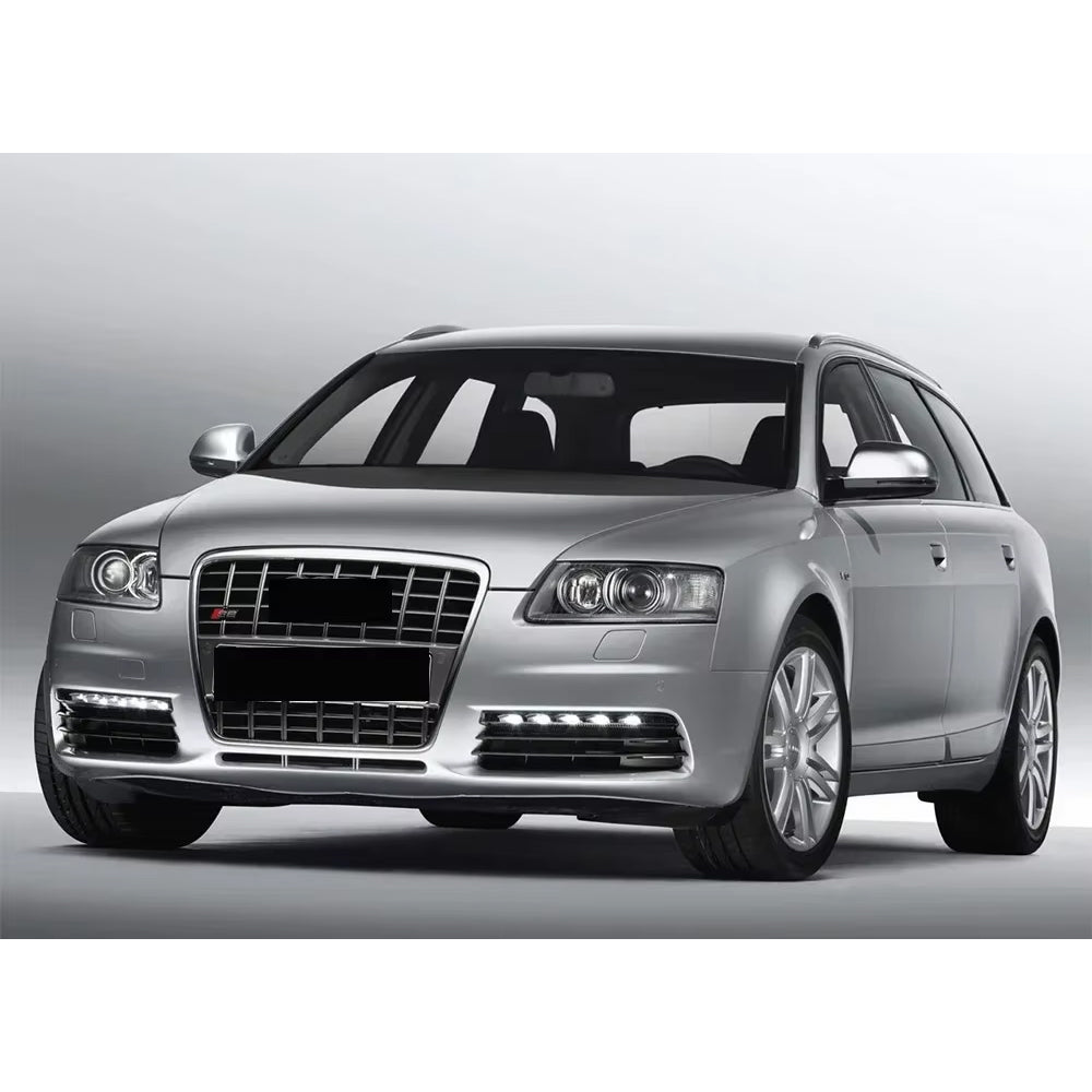 Audi A6 S6 C6 2005-2011 Change To S6 Style Front Bumper Grill Upper Grill