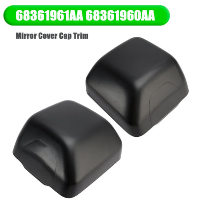 2018-2023 Jeep Wrangler JL 2.0L L4 3.6L V6 Pair Mirror Cover Cap Trim Right Passenger 68361960AA 68361961AA