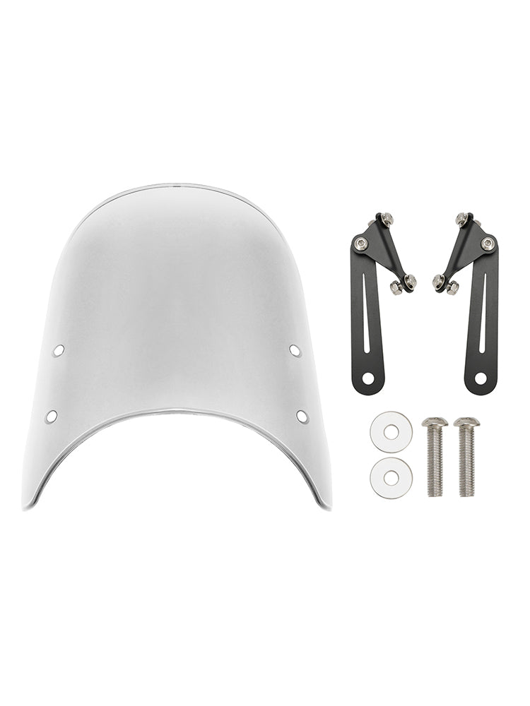 Pare-brise transparent pour Moto Guzzi V7 Classic 16-23 et V9 Bobber 18-23