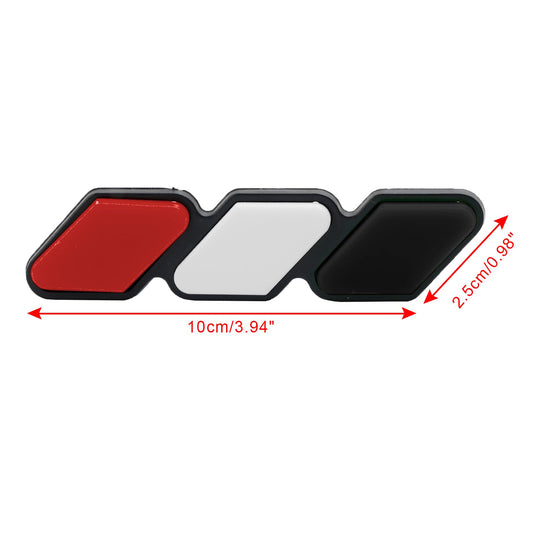 Toyota Tacoma TRD Tundra RAV4 Tri-Color Grille Badge Emblem Car Accessories