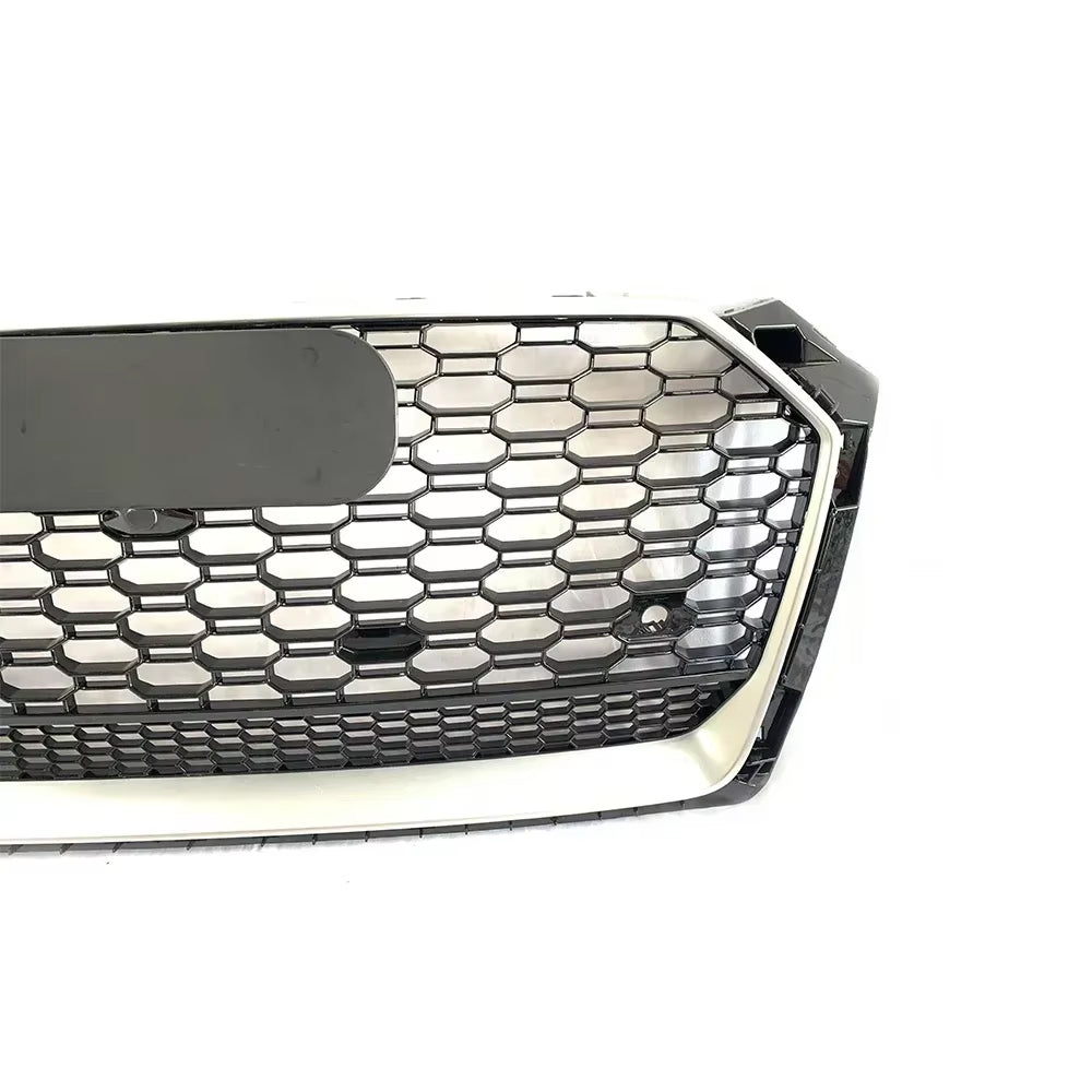 2017-2019 Audi A5 S5 F5 To RS5 Style Bumper Grill Upper Grille With Quattro