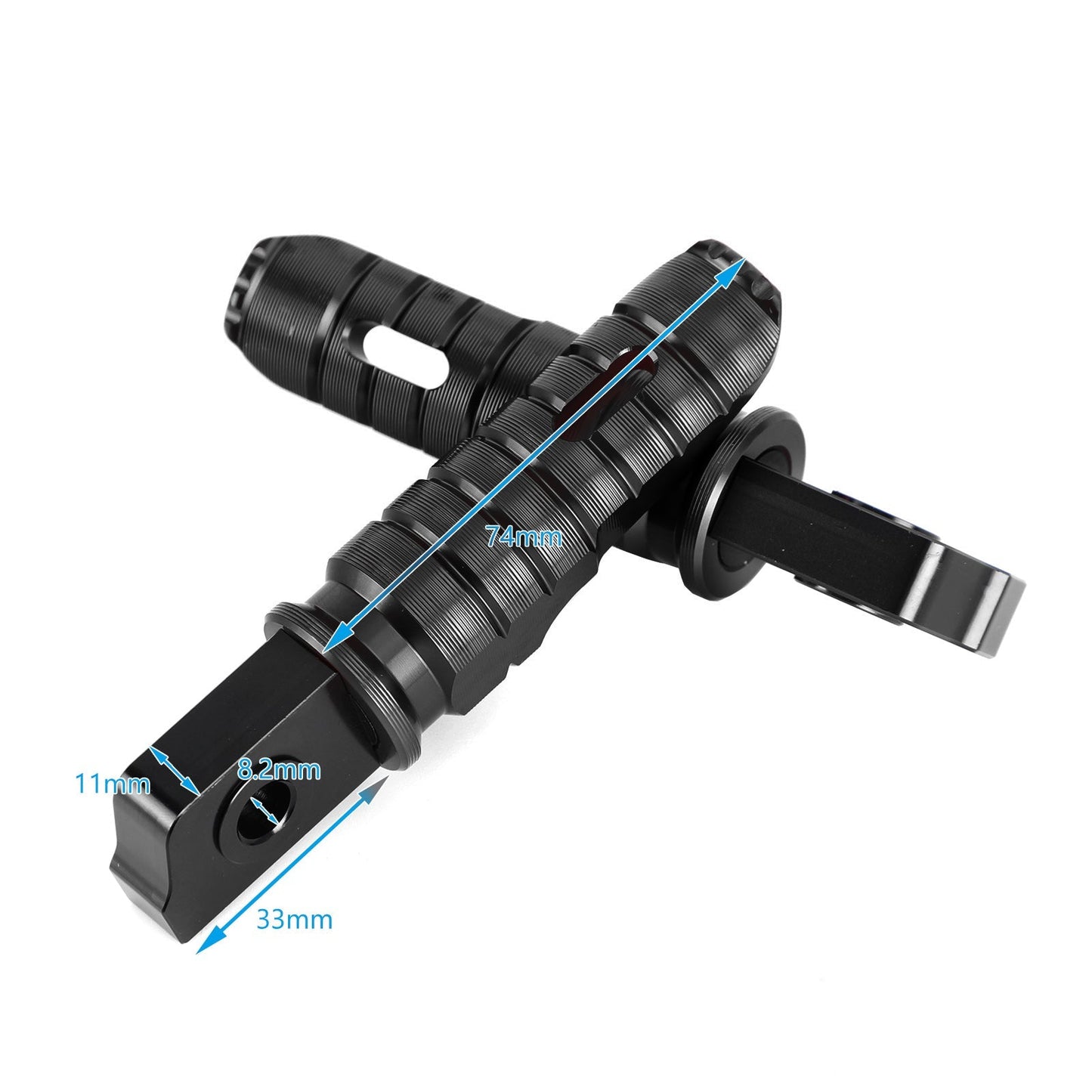 Estriberas delanteras para Aprilia GPR 125 150 250 APR150 RS125 TUONO125