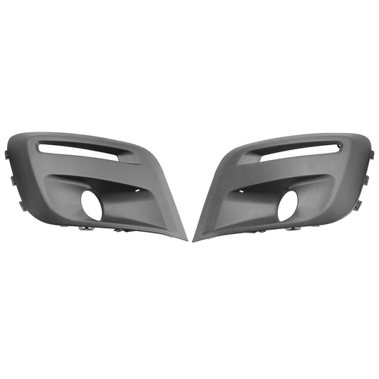 2015-2018 Peugeot Partner Front Bumper Foglight Grille Black Grill