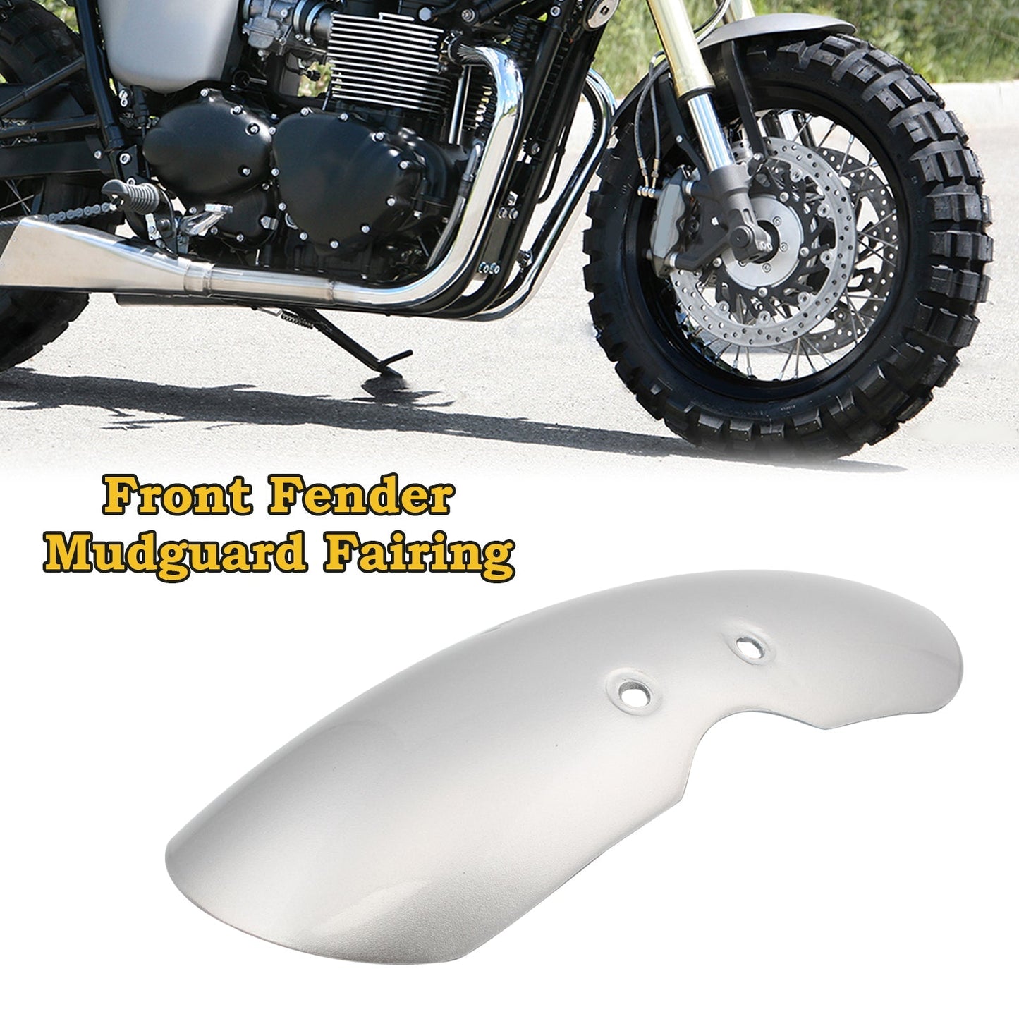 Guardabarros delantero para Bonneville T100 Scrambler Thruxton 2001-2016