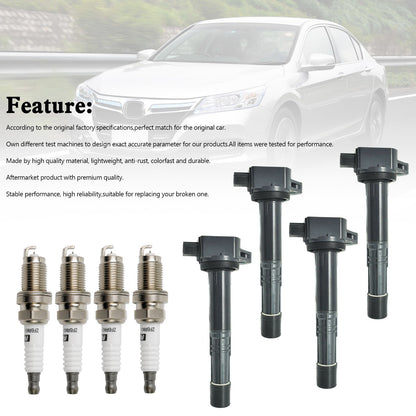 2002-2006 Acura RSX 2.0L l4 4xIgnition Coils+Spark Plugs UF311 30520-PNA-007 E1083