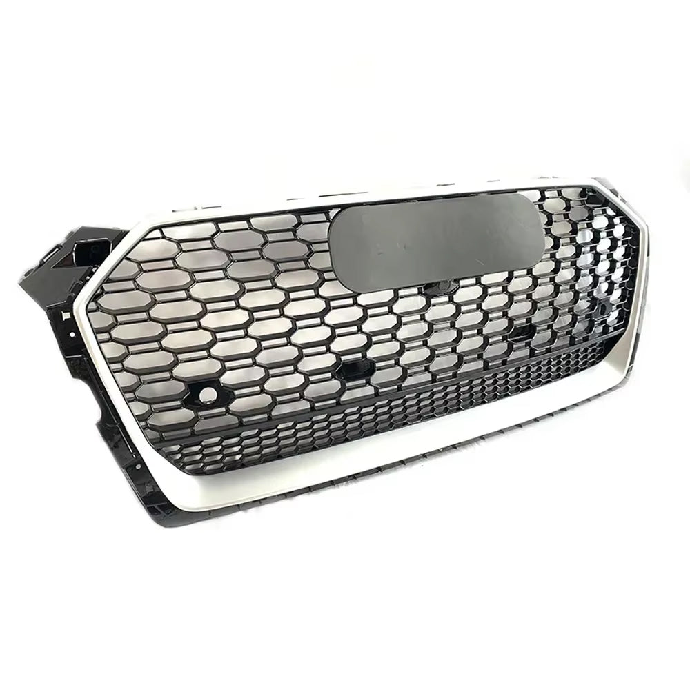 2017-2019 Audi A5 S5 F5 To RS5 Style Bumper Grill Upper Grille With Quattro
