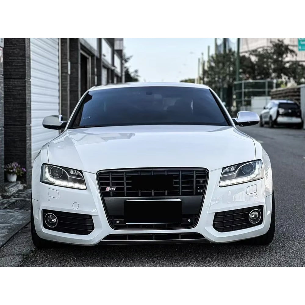 2009-2012 Audi A5 S5 8T To S5 Style Front Bumper Grill High Quality Upper Grilles