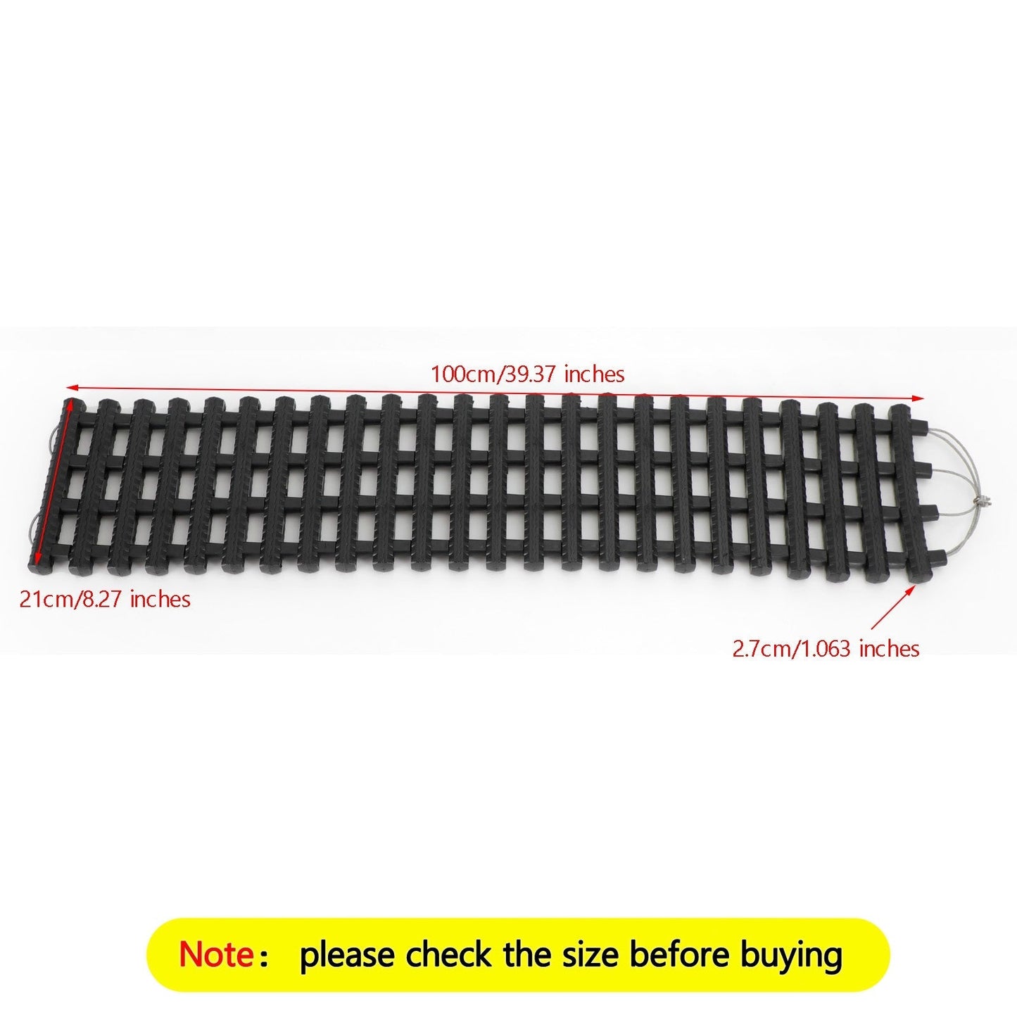 Tapis de récupération de véhicule, pneus de véhicule de traction, échelle pour tout-terrain, neige, sable