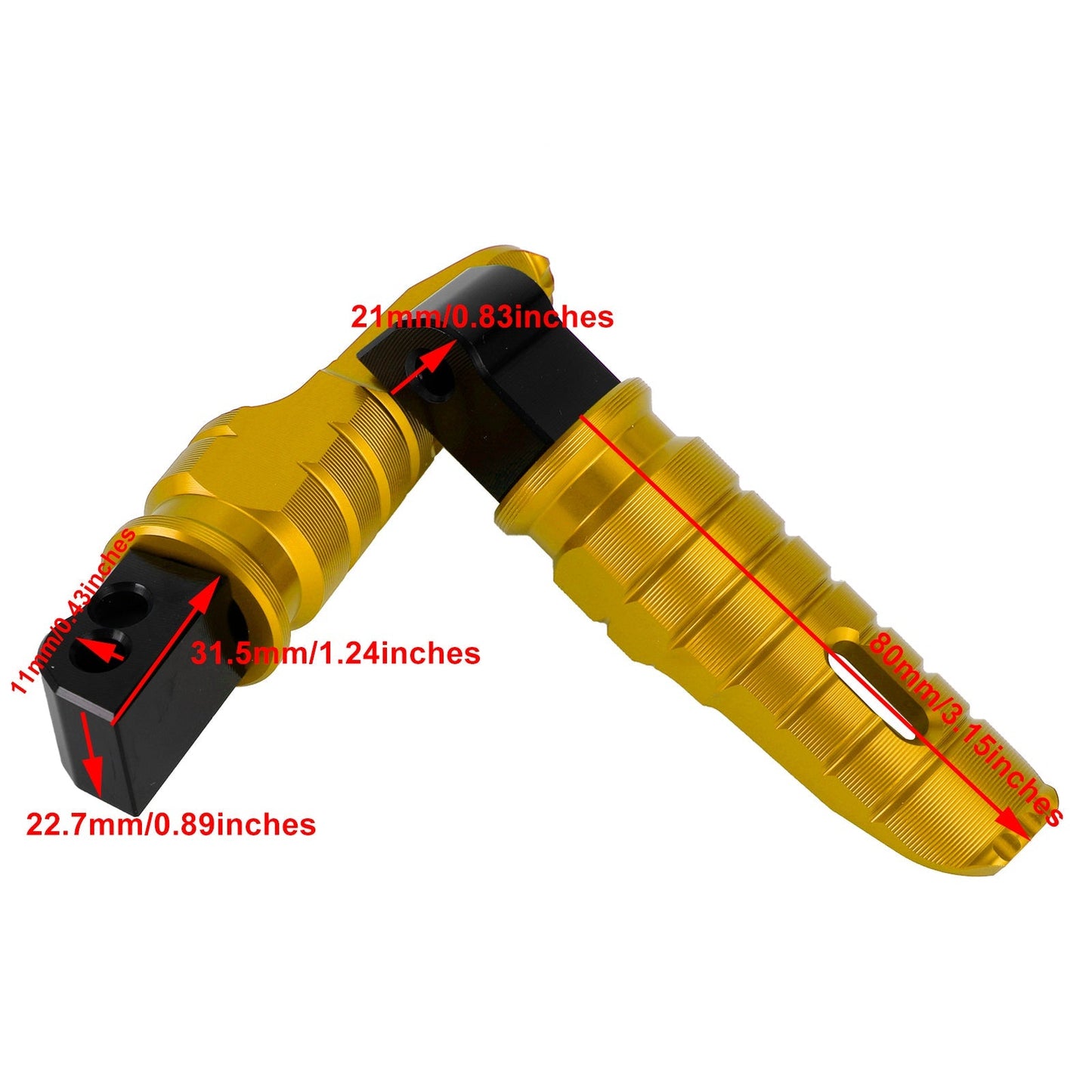 Repose-pieds arrière pour Benelli Tornado 302R BN302S TNT 600I 2018-2022