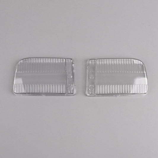 Paire de phares antibrouillard avant pour BMW E30 318i 318is 1982-1991, lentille en plastique transparent