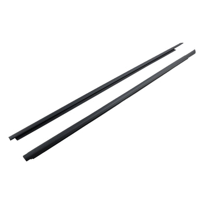 2008-2017 For Dodge Challenger 2pcs Front Door Window Belt Weatherstrip 55399123AG 55399122AG